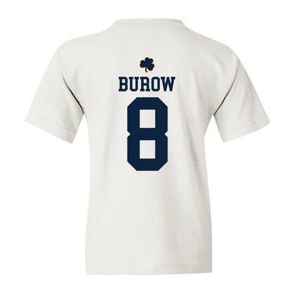 Notre Dame - NCAA Men's Basketball : Jacob Burow - Classic Shersey Youth T-Shirt-1