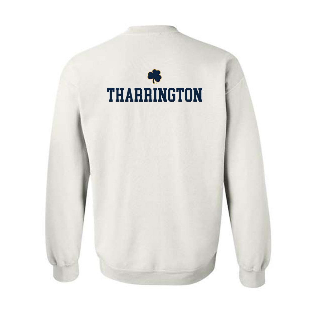 Notre Dame - NCAA Men's Swimming & Diving : Owen Tharrington - Classic Shersey Crewneck Sweatshirt-1