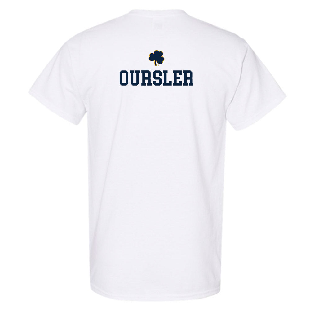 Notre Dame - NCAA Men's Fencing : Jack Oursler - Classic Shersey T-Shirt-1