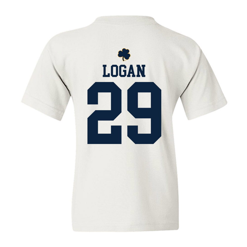 Notre Dame - NCAA Football : Brandon Logan - Classic Shersey Youth T-Shirt-1