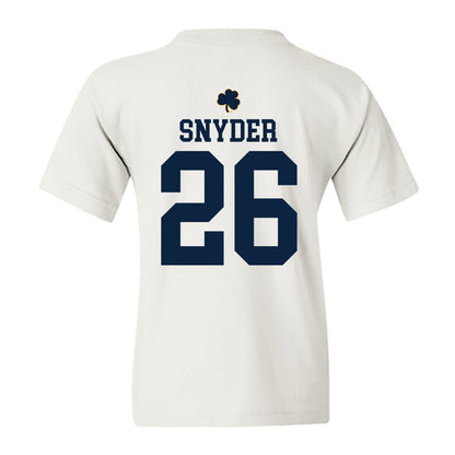 Notre Dame - NCAA Baseball : Garrett Snyder - Classic Shersey Youth T-Shirt-1