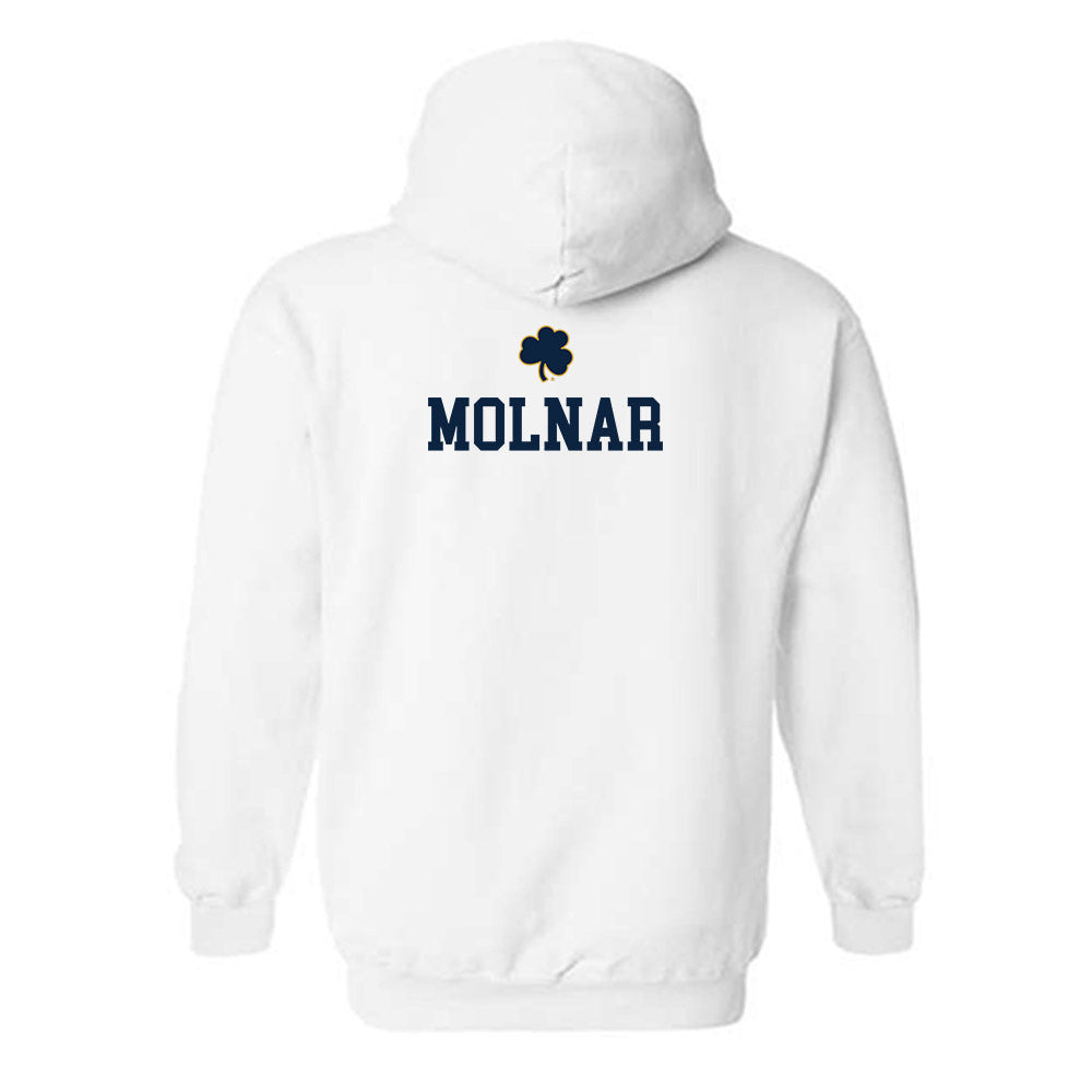 Notre Dame - NCAA Women's Tennis : Bianca Molnar - Classic Shersey Hooded Sweatshirt-1