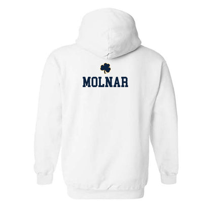 Notre Dame - NCAA Women's Tennis : Bianca Molnar - Classic Shersey Hooded Sweatshirt-1