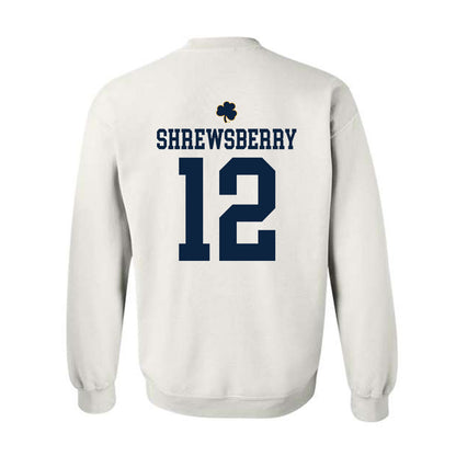 Notre Dame - NCAA Men's Basketball : Nick Shrewsberry - Classic Shersey Crewneck Sweatshirt-1