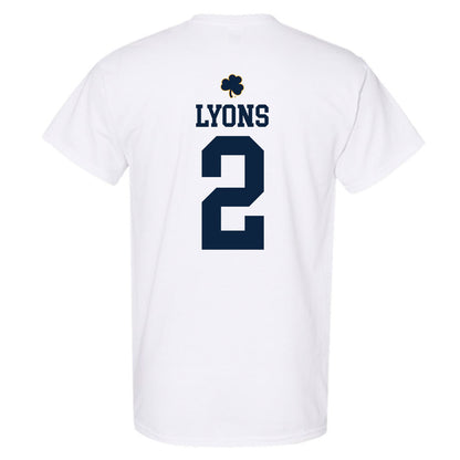 Notre Dame - NCAA Women's Lacrosse : Abigail Lyons - Classic Shersey T-Shirt-1