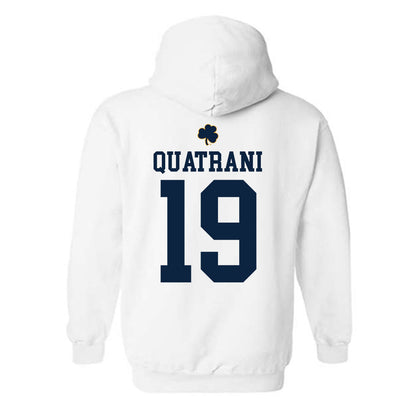 Notre Dame - NCAA Baseball : Mark Quatrani - Classic Shersey Hooded Sweatshirt-1