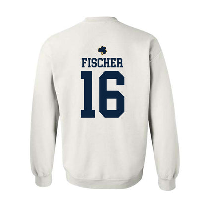 Notre Dame - NCAA Men's Ice Hockey : Paul Fischer - Classic Shersey Crewneck Sweatshirt