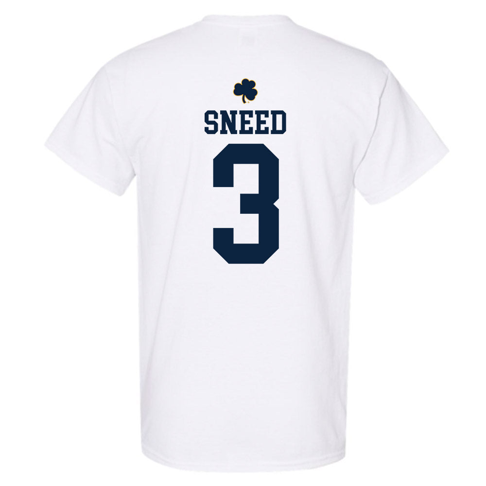Notre Dame - NCAA Football : Jaylen Sneed - Classic Shersey T-Shirt-1