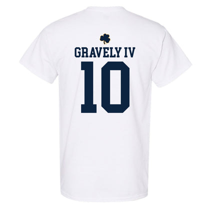 Notre Dame - NCAA Baseball : Warren Gravely IV - Classic Shersey T-Shirt-1