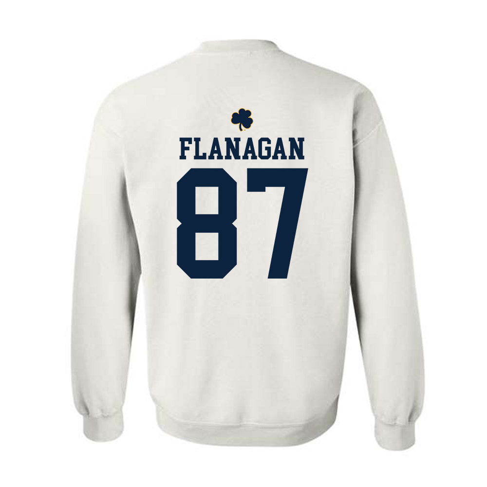 Notre Dame - NCAA Football : Cooper Flanagan - Classic Shersey Crewneck Sweatshirt-1