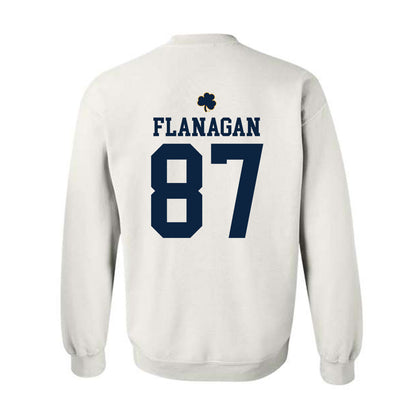 Notre Dame - NCAA Football : Cooper Flanagan - Classic Shersey Crewneck Sweatshirt-1