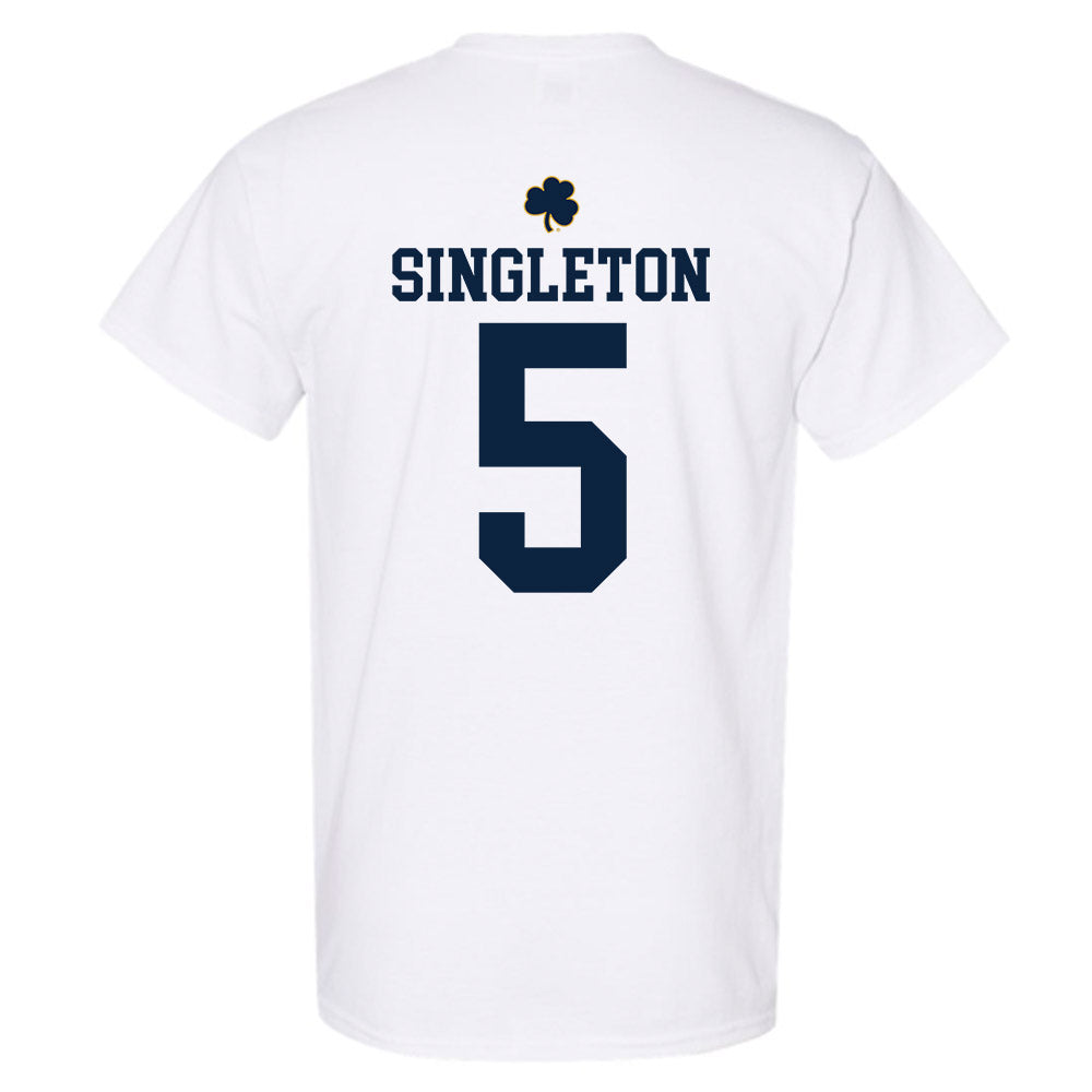 Notre Dame - NCAA Baseball : Dylan Singleton - Classic Shersey T-Shirt-1