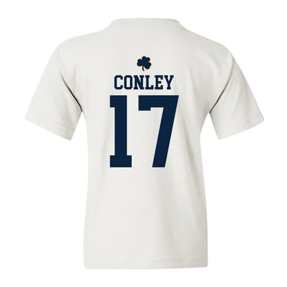 Notre Dame - NCAA Women's Lacrosse : Angie Conley - Classic Shersey Youth T-Shirt-1