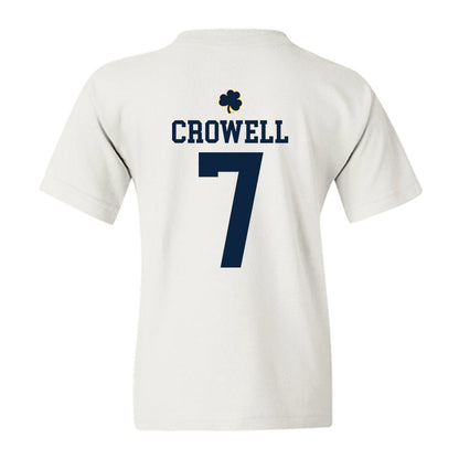Notre Dame - NCAA Baseball : Caden Crowell - Classic Shersey Youth T-Shirt-1
