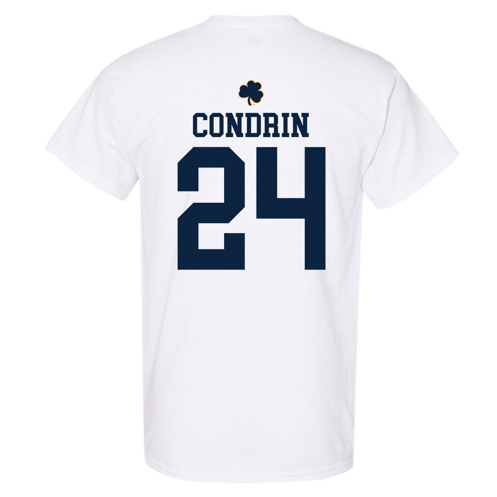 Notre Dame - NCAA Baseball : Luke Condrin - Classic Shersey T-Shirt-1