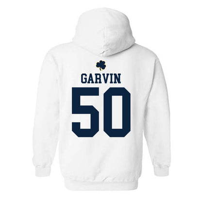 Notre Dame - NCAA Football : Sullivan Garvin - Classic Shersey Hooded Sweatshirt-1