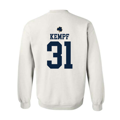 Notre Dame - NCAA Men's Ice Hockey : Nicholas Kempf - Classic Shersey Crewneck Sweatshirt