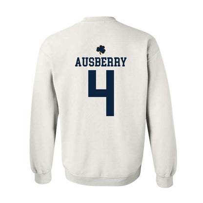 Notre Dame - NCAA Football : Jaiden Ausberry - Classic Shersey Crewneck Sweatshirt-1