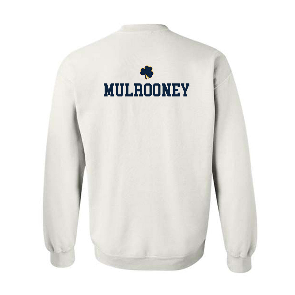 Notre Dame - NCAA Women's Swimming & Diving : Caroline Mulrooney - Classic Shersey Crewneck Sweatshirt-1