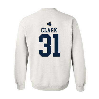 Notre Dame - NCAA Baseball : Evan Clark - Classic Shersey Crewneck Sweatshirt-1