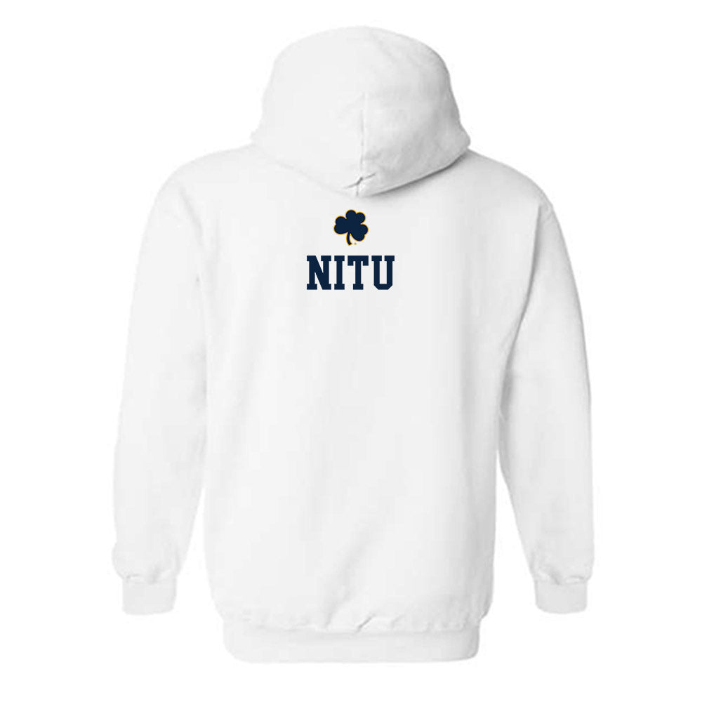 Notre Dame - NCAA Men's Fencing : Radu Nitu - Classic Shersey Hooded Sweatshirt-1