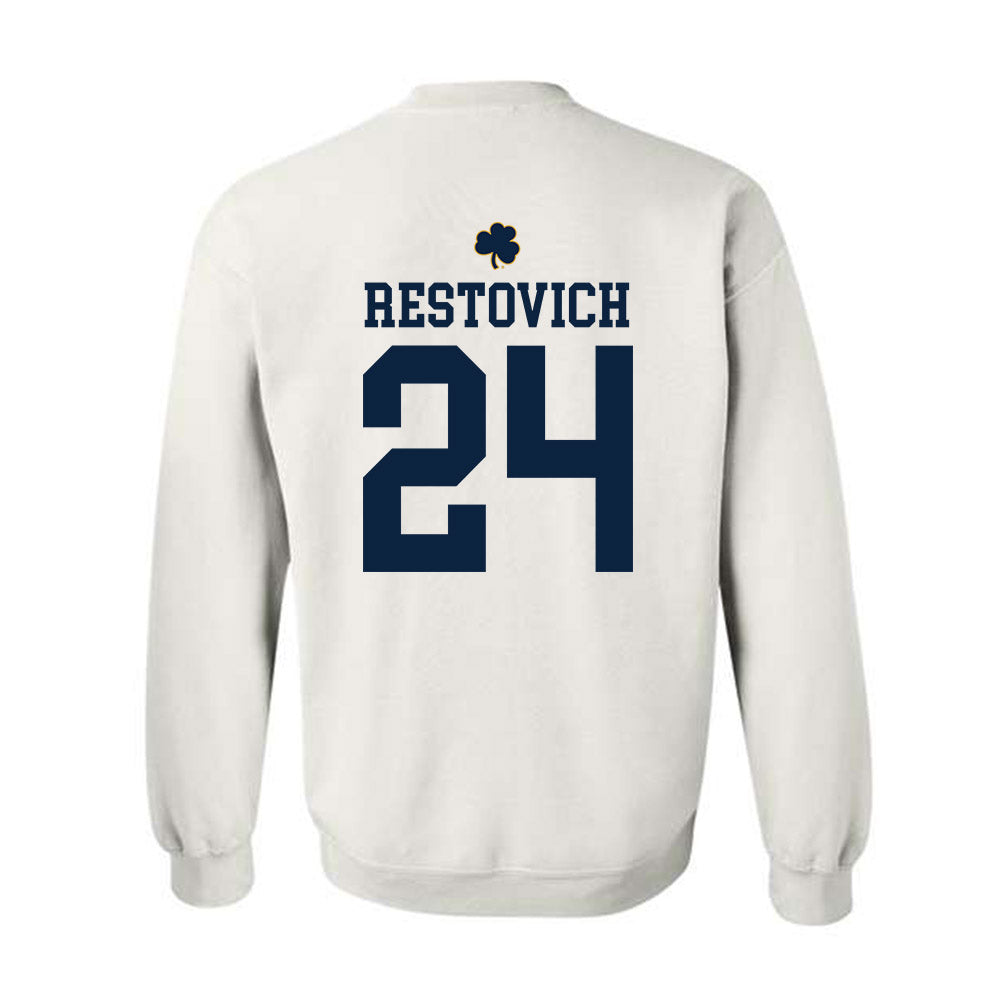 Notre Dame - NCAA Women's Soccer : Grace Restovich - Classic Shersey Crewneck Sweatshirt