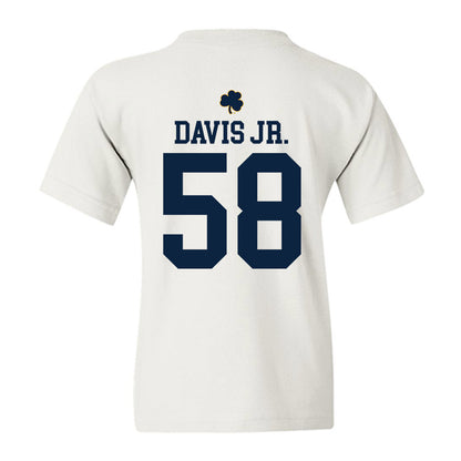 Notre Dame - NCAA Football : Thomas Davis Jr. - Classic Shersey Youth T-Shirt-1