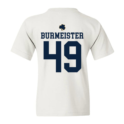Notre Dame - NCAA Men's Lacrosse : Ben Burmeister - Classic Shersey Youth T-Shirt-1