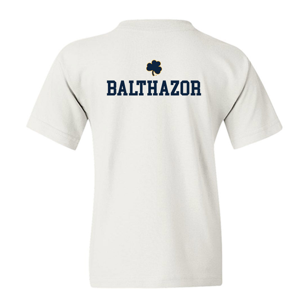 Notre Dame - NCAA Men's Tennis : Nolan Balthazor - Classic Shersey Youth T-Shirt-1