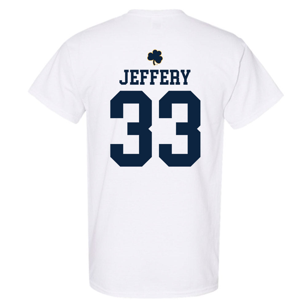 Notre Dame - NCAA Football : Matthew Jeffery - Classic Shersey T-Shirt-1