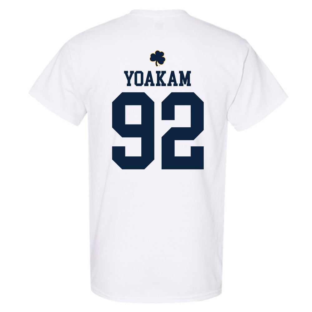 Notre Dame - NCAA Football : Zachary Yoakam - Classic Shersey T-Shirt-1