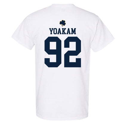 Notre Dame - NCAA Football : Zachary Yoakam - Classic Shersey T-Shirt-1