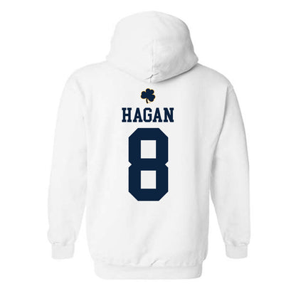 Notre Dame - NCAA Softball : Lily Hagan - Classic Shersey Hooded Sweatshirt-1