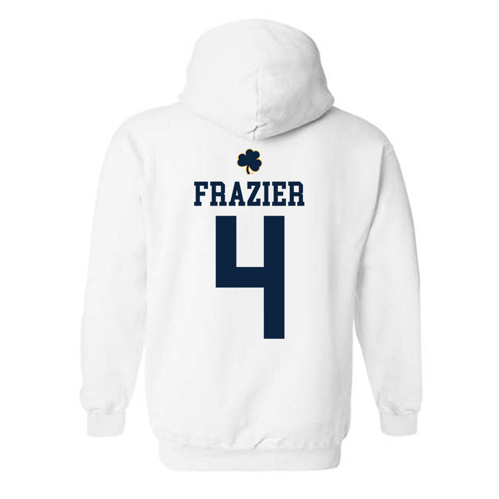 Notre Dame - NCAA Football : Bubba Frazier - Classic Shersey Hooded Sweatshirt-1