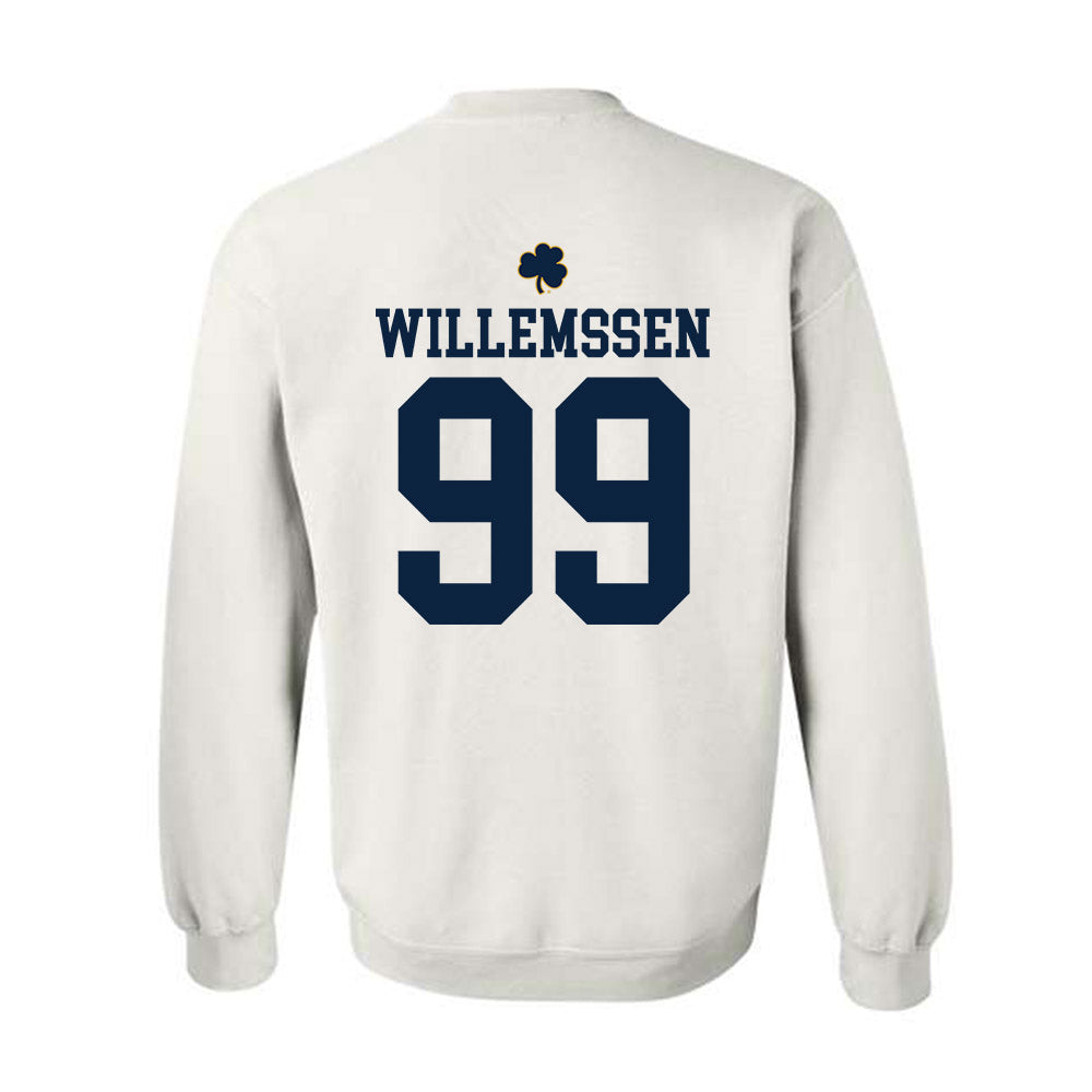 Notre Dame - NCAA Softball : Christina Willemssen - Classic Shersey Crewneck Sweatshirt-1