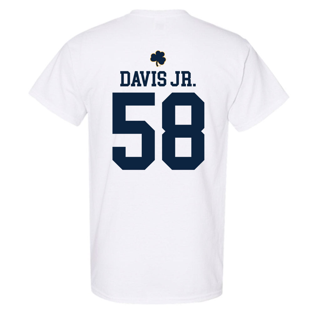 Notre Dame - NCAA Football : Thomas Davis Jr. - Classic Shersey T-Shirt-1