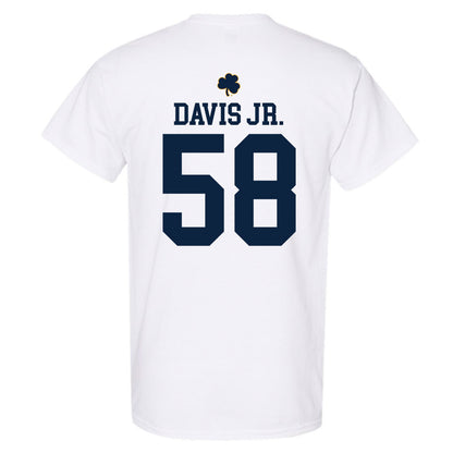Notre Dame - NCAA Football : Thomas Davis Jr. - Classic Shersey T-Shirt-1