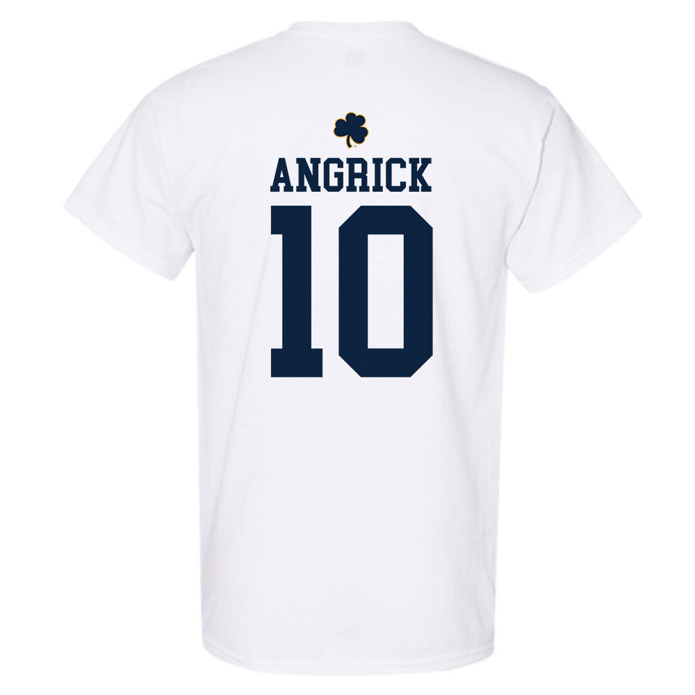 Notre Dame - NCAA Men's Lacrosse : Will Angrick - Classic Shersey T-Shirt-1