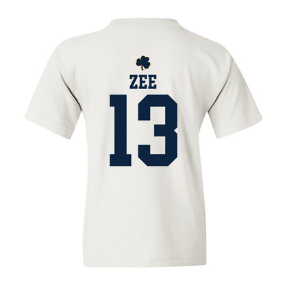 Notre Dame - NCAA Baseball : Jamie Zee - Classic Shersey Youth T-Shirt-1