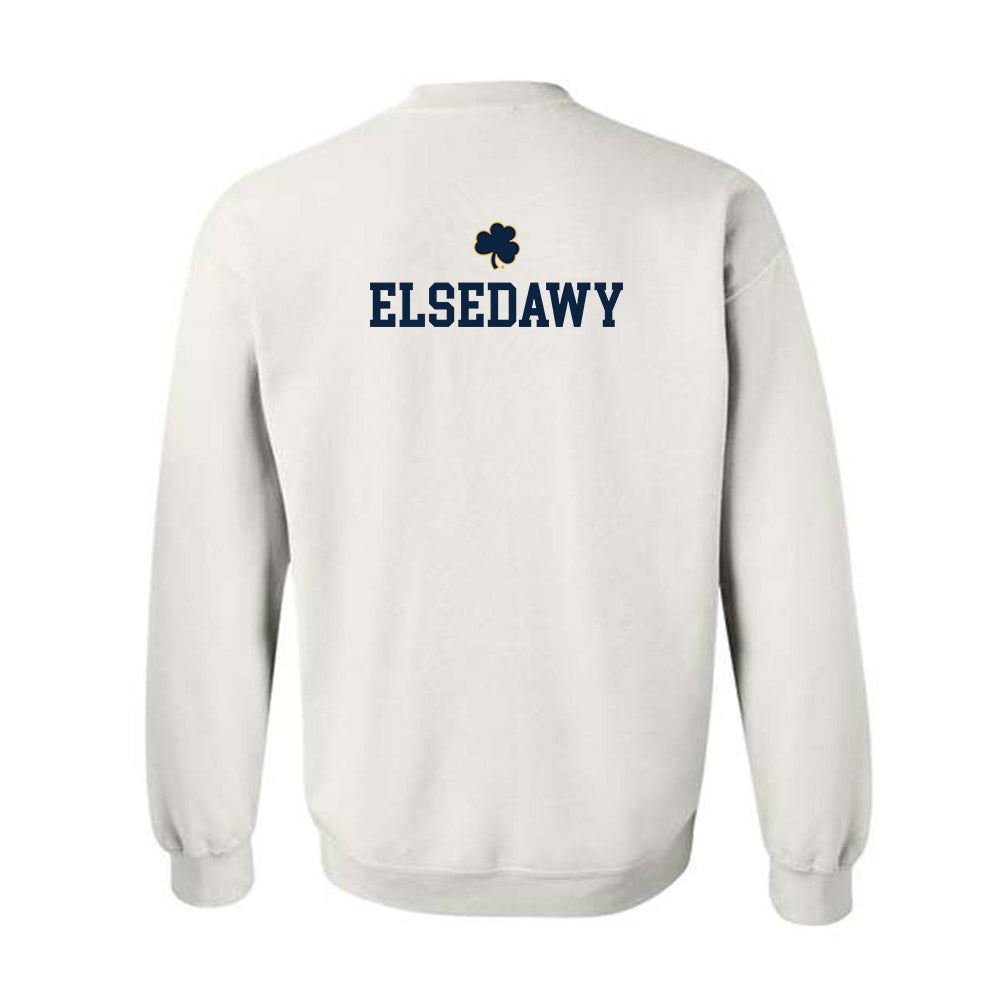 Notre Dame - NCAA Men's Fencing : Ahmed Hesham Elsedawy - Classic Shersey Crewneck Sweatshirt