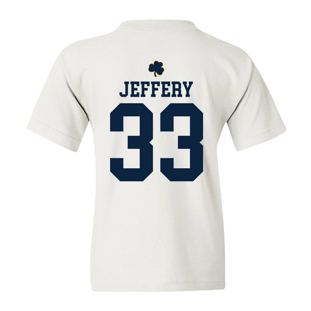Notre Dame - NCAA Football : Matthew Jeffery - Classic Shersey Youth T-Shirt-1