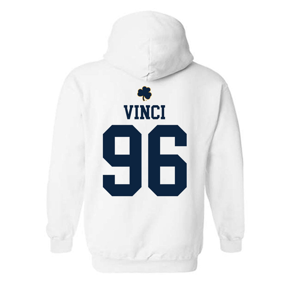 Notre Dame - NCAA Football : Joseph Vinci - Classic Shersey Hooded Sweatshirt-1
