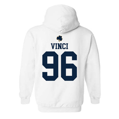 Notre Dame - NCAA Football : Joseph Vinci - Classic Shersey Hooded Sweatshirt-1
