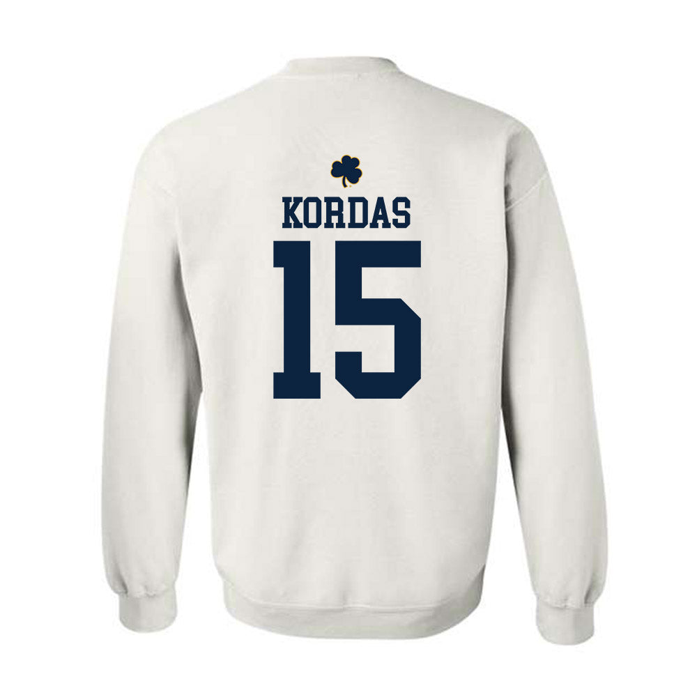 Notre Dame - NCAA Women's Volleyball : Mae Kordas - Classic Shersey Crewneck Sweatshirt-1