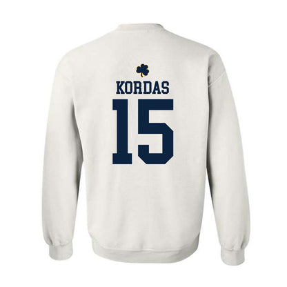 Notre Dame - NCAA Women's Volleyball : Mae Kordas - Classic Shersey Crewneck Sweatshirt-1