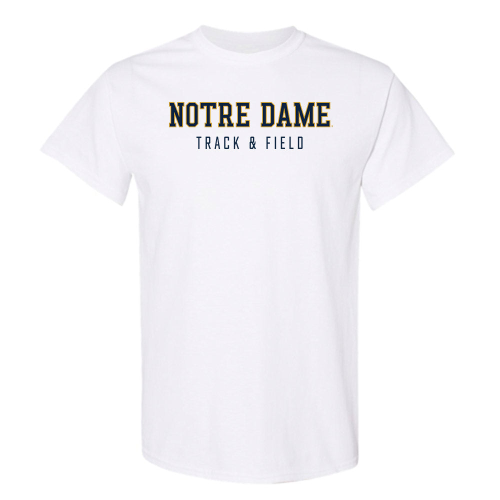 Notre Dame - NCAA Men's Track & Field : Talon Beichler - Classic Shersey T-Shirt-0