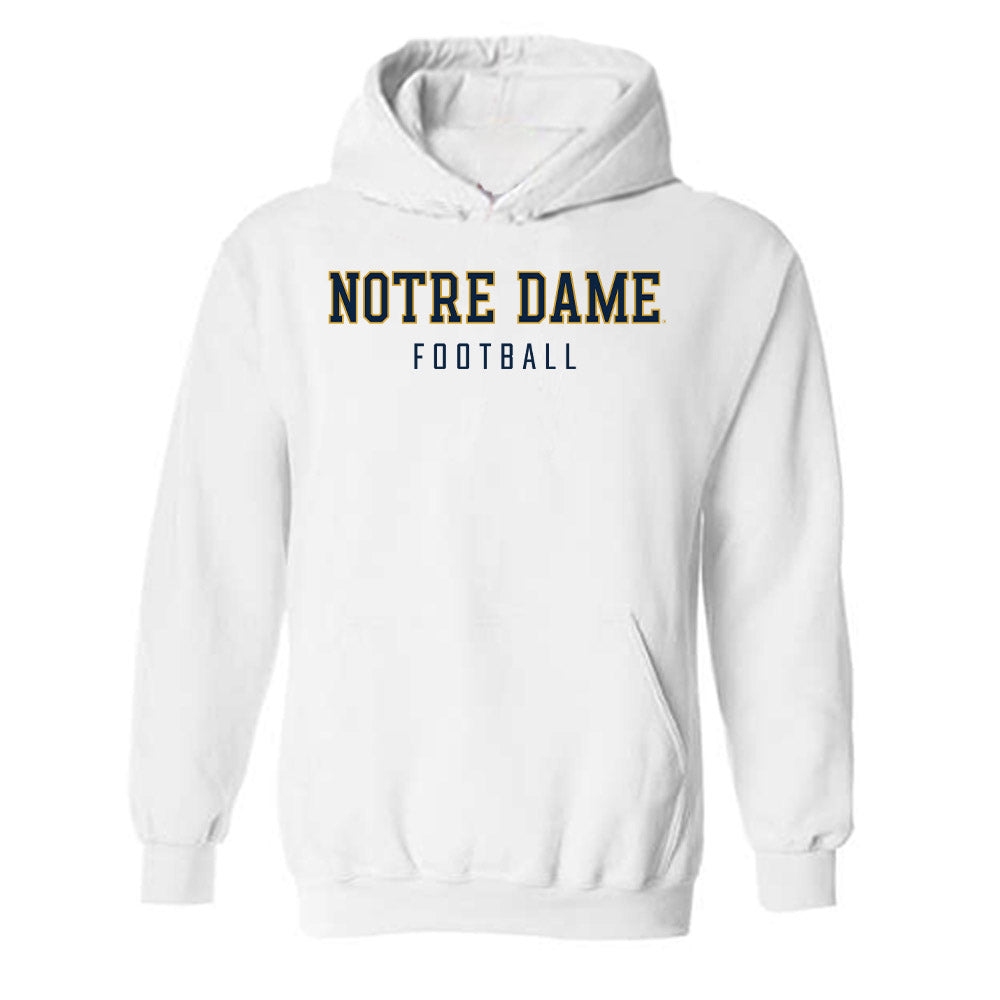 Notre Dame - NCAA Football : Bryce Young - Classic Shersey Hooded Sweatshirt-0