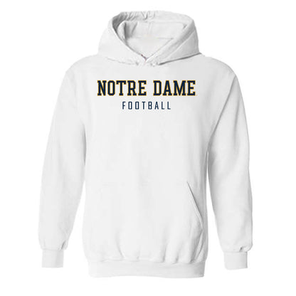 Notre Dame - NCAA Football : Bryce Young - Classic Shersey Hooded Sweatshirt-0