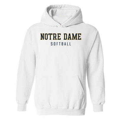 Notre Dame - NCAA Softball : Lily Hagan - Classic Shersey Hooded Sweatshirt-0
