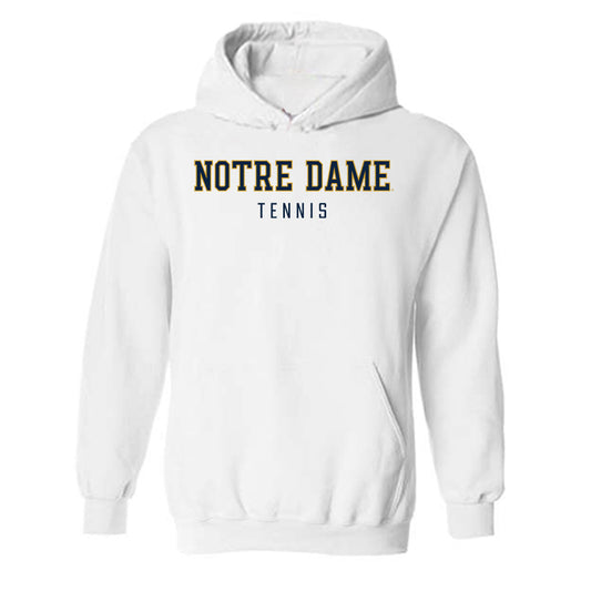 Notre Dame - NCAA Men's Tennis : Nolan Balthazor - Classic Shersey Hooded Sweatshirt-0
